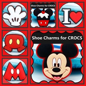 🔴New🔴Mickey Mouse Croc/Backpack Charms🔴